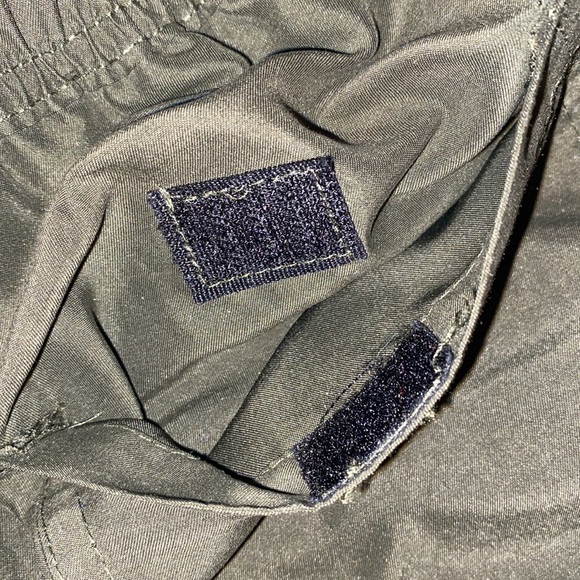 Olive green knee length board shorts. Men's small. Good for waist size 26-29. - Picture 7 of 7